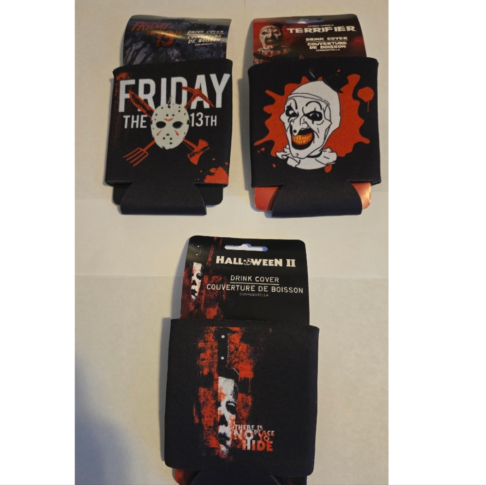 Horror Movie Drink Covers Koozies